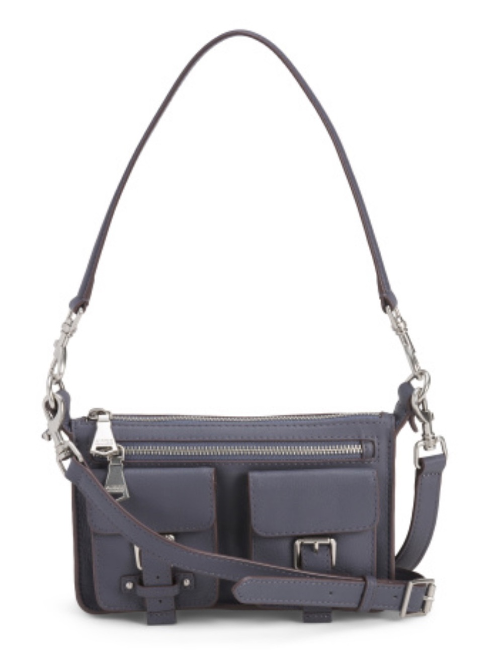 AIMEE Leather Saddle Up Mini Shoulder Bag